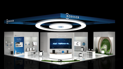 让机器人服务每个人——科沃斯携全场景服务机器人亮相AWE展览展示服务